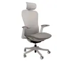 Офисное поворотное эргономичное кресло SPARX FT-15 Enigma White / Grey