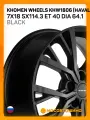 Литой колесный диск Khomen Wheels KHW1806 7x18/5x114.3 D64.1 ET40 Black