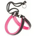 Шлейка Ferplast Agila Fluo 1, обхват шеи 26-38  см, розовый, S