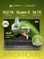 Ноутбук Azerty RBA-2520 (15.6 IPS 1920x1080, Ryzen 5 7430U 6x2.3GHz, 16Gb DDR4, 512Gb SSD)