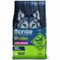 Сухой корм Monge Bwild Dog Low Grain Монж низкозерновой для взрослых собак всех пород, кабан, 2,5 кг