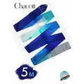 Лента CHACOTT Gradation цветная 5м. 725 (Темно-синий-Бирюзовый-Белый) FIG