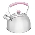 Чайник металлический MARTA MT-3029 розовый мрамор чайник со свистком
