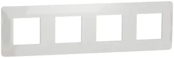 Рамка 4п Schneider Electric NU2008XX UNICA NEW