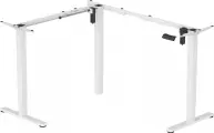 Подстолье Cactus CS-EDXLF-WT белый каркас белый 140x120x60см