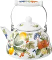 Чайник Agness эмалированный серия фруктовая корзина, 3 л. (934-587)