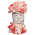 Пряжа для вязания Alize Puffy Color 5922, 100 г, 9 м, 5 штук