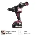 Дрель-шуруповерт аккумуляторная ударная бесщеточная Neolaser NCDB-170, 20 В Li-ion 2x4 Ач