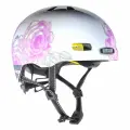 Nutcase Шлем защитный Nutcase Street Delicate Flower, цвет Белый-Розовый, ростовка S