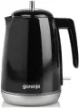 Чайник электрический Gorenje K15RLBK черный, объём 1.7л, мощность 2200Вт, материал корпуса: металл/пластик