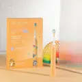 Детская электрическая зубная щётка Revyline RL 055 KIDS от 7 лет, персиковая
