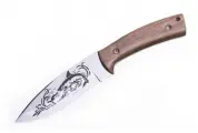 Нож фиксированный Акула-2 дерево/сталь