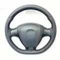 Руль в стиле Приора 2 в сборе для Chevrolet Niva, Niva Travel, Лада Приора, Калина, Гранта(красная нить)