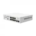 Коммутатор MikroTik CSS610-8G-2S+IN Cloud Smart Switch Коммутатор L2 8x1Gbit, 2SFP+, настольный корпус