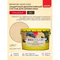 Защитная декоративная пропитка-антисептик для дерева Neomid Bio Color Ultra, бесцветный, 9л