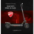 Электросамокат Ducati PRO-II EVO, складной, двойной тормоз, скорость до 25км/ч