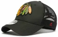 Бейсболка Atributika & Club Chicago Blackhawks для мужчин и женщин, размер 55-58, черный