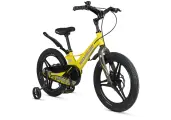Велосипед MAXISCOO Space Делюкс 18 2025 (требует финальной сборки), Цвет желтый матовый
