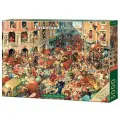 Пазл Castorland 3000 деталей: Бег быков в Памплоне