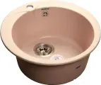 Кухонная мойка GranFest Rondo GF-R480 (светло-розовый)