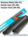 Щетки Daewoo Matiz Дэу Матиз; Honda Jazz Хонда Джаз