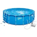 Бассейн каркасный 396х132см Laguna Vista Р20-1352-S с песочным фильтр- насосом и аксессуарами