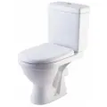Унитаз-компакт Rosa Неро Люкс 4620008196022 Белый с бачком и сиденьем Микролифт белый фарфор напольный