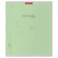 Тетрадь школьная EK Классика зеленая, 12 л, крупная клетка 46466