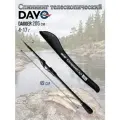 Спиннинг для рыбалки Dayo Dagger 205 см 4-17 г для путешествий телескопический походный компактный