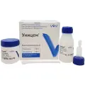 Универсальный цинкфосфатный цемент для пломбирования зубов Уницем бактерицидный 50 гр. + 30 гр.