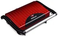 Бутербродница Kitfort КТ-1609 Panini Maker, красная