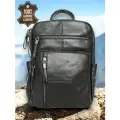 Рюкзак мужской кожаный CAPRI 8221-RM-black натуральная кожа черный