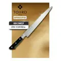 Кухонный Нож Слайсер TOJIRO (F-806), длина лезвия 27,0 см, сталь VG-10, 3 слоя, рукоять древесина, Япония