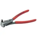 Кусачки силовые торцевые с рычажным механизмом NWS 200 мм, PowerBolt, обливные рукоятки Арт.1311-12-200