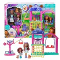 Игровой набор Mattel Enchantimals - Детская площадка для друзей с куклами и аксессуарами- Энчантималс HHC16