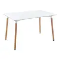 Стол Woodville Table 110 white/wood 3343181801