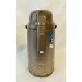 Термос с помпой ZOJIRUSHI VRKE-25 TZ, цвет коричневo-золотистыйб 2,5 литра