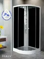 Душевая кабина Parly EC931 (90х90х210), с низким поддоном, профиль белый, стекло тонированное