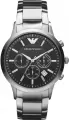Emporio Armani Часы Мужские с черным циферблатом