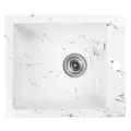 Мойка для кухни из искусственного камня WISENT WA10-12 Мрамор Бело-черный (беларусь) 480*410*220