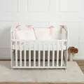 Бортики с вышивкой Балерина, в кроватку для новорожденных 120*60 см, однотонные, без рисунка, для новорожденного, KrisFi