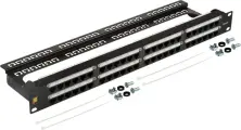 Патч-панель Lanmaster LAN-PPC48U6 19 1U 48xRJ45 кат.6 UTP