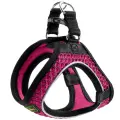 Шлейка для собак Hilo Comfort 52-58 см, сетчатый текстиль, розовая Hunter VLT-69808