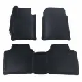Ковры в салон 3D EVA для Toyota Camry XV40 (2006-2011). Цвет Черный/Черный