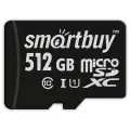 Карта памяти Smartbuy micro SDXC 512Gb Class 10 UHS-I + ADP