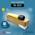 Тонер-картридж e-Line TN321Y для Konica Minolta bizhub C224, bizhub C284 (Жёлтый, 25000 стр.)