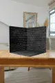 Фотобокс / фотофон для предметной съемки 3d безбликовый черный кирпич 30*30 см