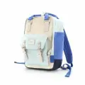 Рюкзак Himawari 188L-82 mix слоновая кость с голубым и синим
