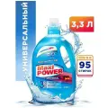 Гель концентрат Maxi Power Universal для стирки всех видов тканей, 3300 мл