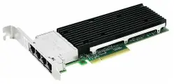 Сетевой адаптер Lr-Link LREC9804BT PCIe 3.0 x8, Intel x710, 4*RJ45 10G NIC Card